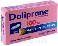 Doliprane 100 Mg Suppositoires Sécables 2plq/5 (10) à Saint-Jory