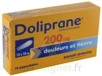 Doliprane 200 Mg Suppositoires 2plq/5 (10) à Saint-Jory