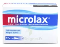 Microlax Sorbitol Citrate Et Laurilsulfoacetate De Sodium S Rect En Récipient Unidose 12récip-unidoses-can/5ml à Saint-Jory