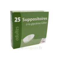 Suppositoire A La Glycerine Gifrer Suppos Adulte Sach/25 à Saint-Jory