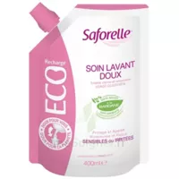 Saforelle Solution Soin Lavant Doux Eco-recharge/400ml à Saint-Jory