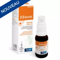Pileje D3 Biane Spray 1000 Ui - Vitamine D Flacon Spray 20ml à Saint-Jory