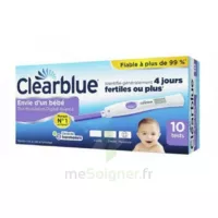 Clearblue Test D'ovulation 2 Hormones B/10 à Saint-Jory